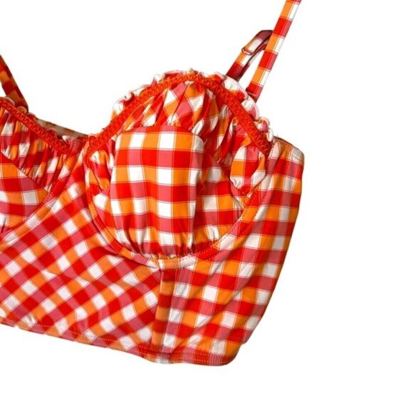 Seafolly Sophia Long Bustier Bikini with High Waisted Bottoms - Picture 3 of 13